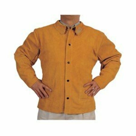 WELDAS Alliance Standard Leather Jacket, Sleeves: 30in. , Size: 2XL, Color: Golden brown 44-2130XXL